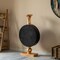 Vintage Gold and Black Fiberglass Tall Floor Vase - Enhances Home Decor with Farmhouse Charm-Perfect as a Statement Piece for Living Room Centerpiece, Entryway, Dining Room, and Hallway Decor
